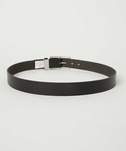 KATHARINE HAMNETT LONDON （キャサリンハムネットロンドン）の「KATHARINE HAMNETT LONDON/キャサリンハムネットロンドン 日本製 本革ベルト (5070123)（ベルト・メンズ・ブラック/ダークブラウン・FREE）」の8枚目の写真