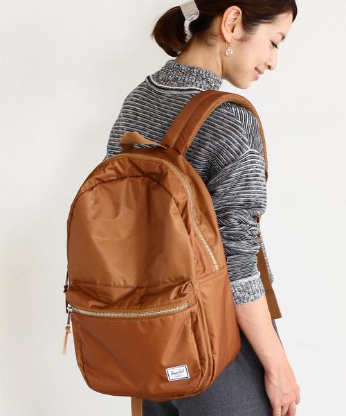 Herschel Supply Co.(ハーシェルサプライ)の「【別注】BY∵ Herschel Supply タフタ バックパック/リュック◆(バックパック/リュック・レディース・ブラック/ブラウン/オリーブ・フリ-)」の1枚目の写真