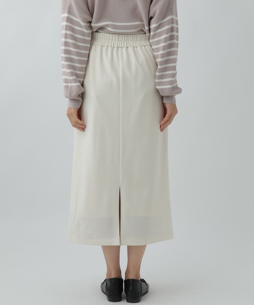 Elura(エルーラ)の「サマ見えリラクシーナロースカート(スカート・レディース・ブラック/ネイビー/オフホワイト・LARGE/MEDIUM)」の17枚目の写真