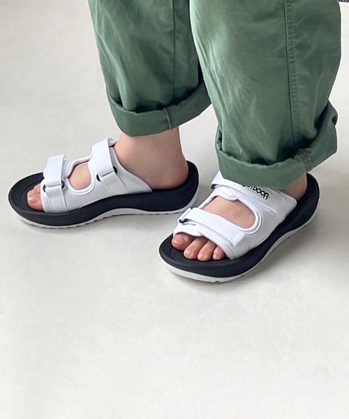 OUTDOOR PRODUCTS(アウトドアプロダクツ)の「OUTDOOR PRODUCTS / アウトドアプロダクツ スポーツサンダル(ODP 705SL)(サンダル・レディース・グレー/ホワイト/ブラック・26.0cm/21.0cm/20.0cm/23.0cm/22.0cm/19.0cm/28.0cm/27.0cm/25.0cm/24.0cm)」の2枚目の写真