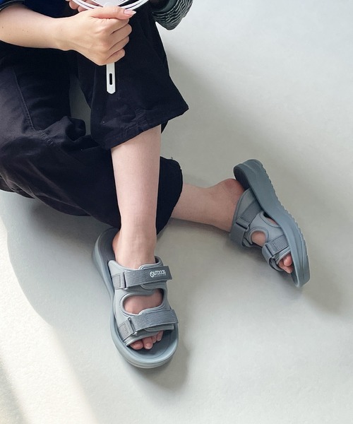 OUTDOOR PRODUCTS(アウトドアプロダクツ)の「OUTDOOR PRODUCTS / アウトドアプロダクツ スポーツサンダル(ODP 705SL)(サンダル・レディース・グレー/ホワイト/ブラック・26.0cm/21.0cm/20.0cm/23.0cm/22.0cm/19.0cm/28.0cm/27.0cm/25.0cm/24.0cm)」の13枚目の写真