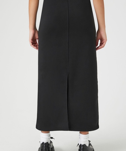 FOREVER 21（フォーエバー トゥエンティーワン）の「裏毛ロングスカート（スカート・レディース・グレー/ブラック・SMALL/MEDIUM）」の10枚目の写真