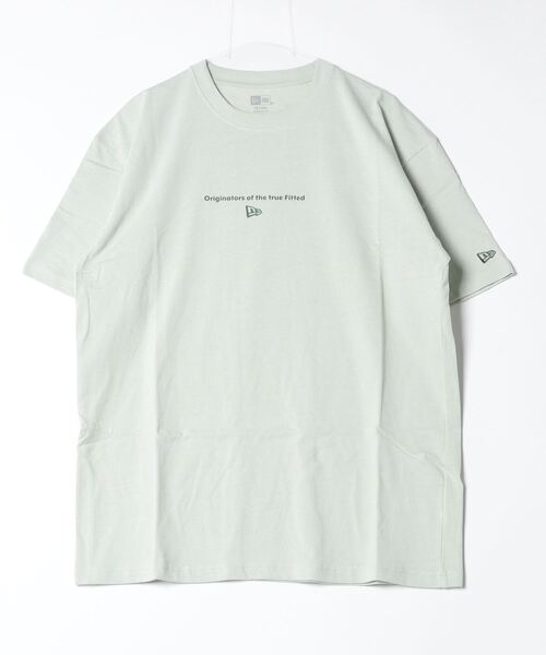 NEW ERA(ニューエラ)の「NEW ERA/ニューエラ 半袖Tシャツ バックプリント レギュラーフィット 14121902/14121903/14121904/14121905(Tシャツ/カットソー・メンズ・ミント/ホワイト/ブラック/ストーン・M/L/XL/2XL)」の14枚目の写真