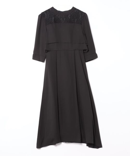 プレフェリール（PREFERIR）/ブラックフォーマルドレス 冠婚葬祭 礼服 喪服 授乳口付き マタニティワンピース PREFERIR（プレフェリール）の「ブラックフォーマルドレス 冠婚葬祭