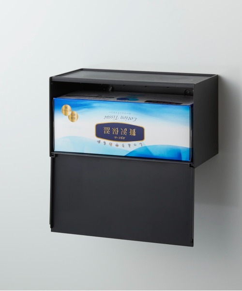 tower（タワー）の「tower(タワー) マグネットトレー付きペーパータオルディスペンサー（キッチン収納・レディース・ホワイト/ブラック・ONE SIZE）」の21枚目の写真