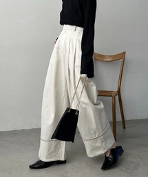 CAPRICIEUX LE'MAGE | ステッチワイドパンツ(その他パンツ)