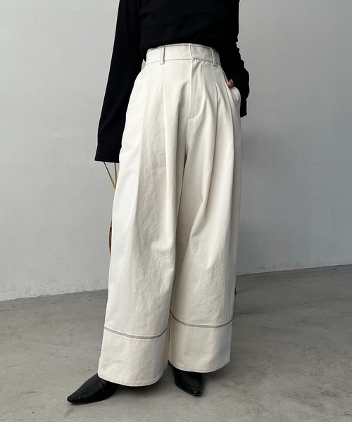 CAPRICIEUX LE'MAGE（カプリシューレマージュ）の「ステッチワイド