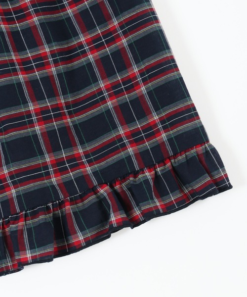 WC(ダブル シー)の「《カラバリ豊富◎》タータンチェックティアードスカート(スカート・レディース・ベージュ/ネイビー/レッド/ブラック・FREE)」の11枚目の写真