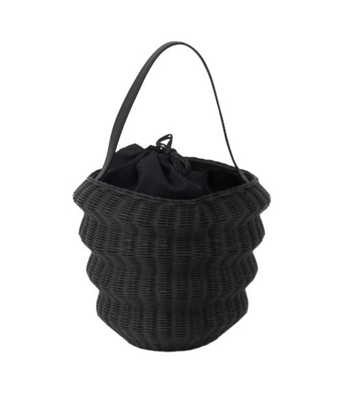 Odds（オッズ）の「odds/オッズ　BAUM WIKKER BAG　かごバッグ　od241-0614（ハンドバッグ・レディース・ブラック/ナチュラル・FREE）」の17枚目の写真