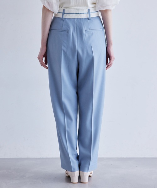 ROPE' PICNIC(ロペピクニック)の「マーベルトパンツ(その他パンツ・レディース・ベージュ系その他/サックスブルー・40/38/36)」の9枚目の写真