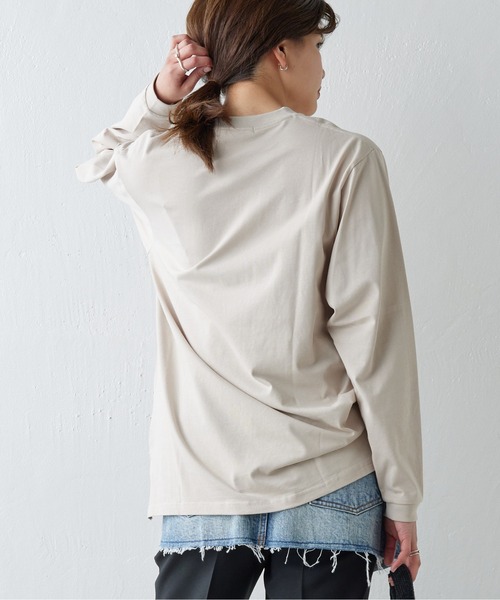 GALLARDAGALANTE（ガリャルダガランテ）の「ロゴ刺繍ロングスリーブT