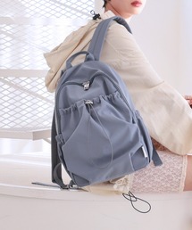 COLDE （コルデ）の「【新色追加 / 詳細動画あり】ギャザー入りナイロンリュック（バックパック/リュック）」