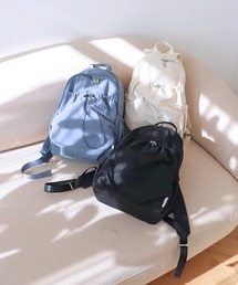 COLDE （コルデ）の「【新色追加 / 詳細動画あり】ギャザー入りナイロンリュック（バックパック/リュック）」