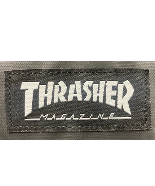 MAISON mou(メゾンムー)の「【THRASHER/スラッシャー】カブセショルダー(ショルダーバッグ・レディース・ブラック/ホワイト・FREE)」の9枚目の写真