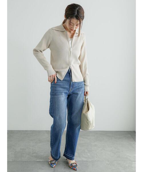 Te chichi(テチチ)の「Denimパンツ(ストレート)(その他パンツ・レディース・サックスブルー/ブルー・S/M)」の22枚目の写真