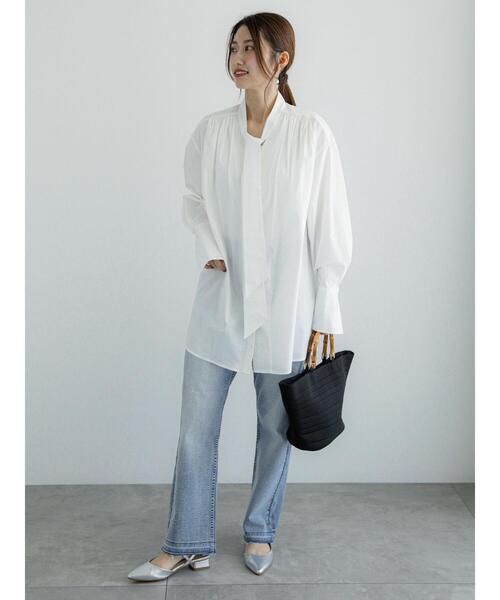 Te chichi(テチチ)の「Denimパンツ(ストレート)(その他パンツ・レディース・サックスブルー/ブルー・S/M)」の3枚目の写真
