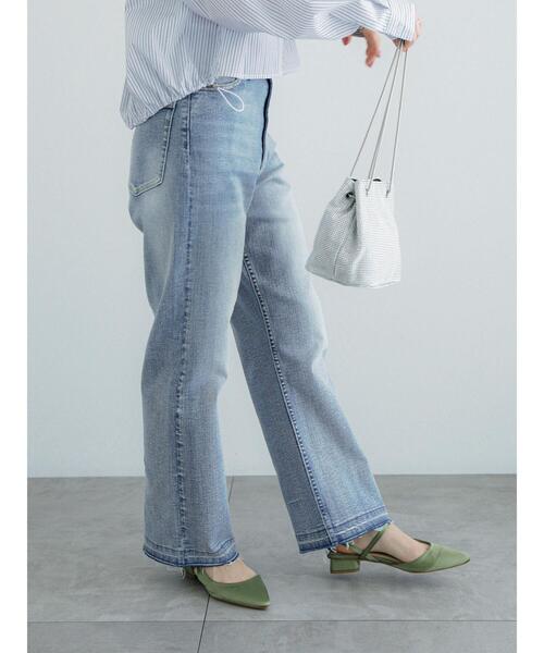 Te chichi(テチチ)の「Denimパンツ(ストレート)(その他パンツ・レディース・サックスブルー/ブルー・S/M)」の8枚目の写真