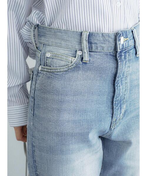 Te chichi(テチチ)の「Denimパンツ(ストレート)(その他パンツ・レディース・サックスブルー/ブルー・S/M)」の9枚目の写真