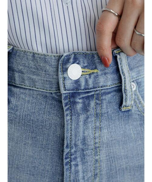 Te chichi(テチチ)の「Denimパンツ(ストレート)(その他パンツ・レディース・サックスブルー/ブルー・S/M)」の10枚目の写真