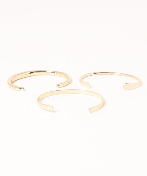 FACTOTUM（ファクトタム）の「【FACTOTUM】3連ブラスバングル（ブレスレット・メンズ・ゴールド/シルバー・FREE）」の13枚目の写真