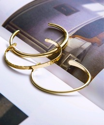 FACTOTUM | 【FACTOTUM】3連ブラスバングル(ブレスレット)