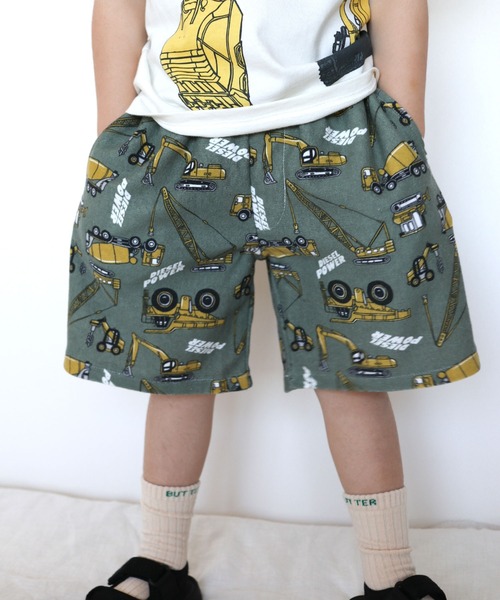 SKAPE（エスケープ）の「ﾉﾘﾓﾉ4分ﾊﾟﾝﾂ（その他パンツ・キッズ・グレー/グリーン/ベージュ/ネイビー・90cm/100cm/110cm/120cm）」の3枚目の写真