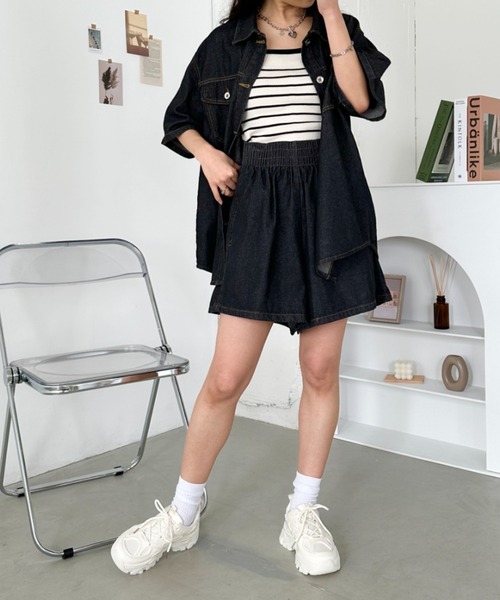 CLEA(クレア)の「厚底ダッドシューズ/スニーカー(スニーカー・レディース・ブラック/アイボリー・24.5cm/23.5cm)」の15枚目の写真