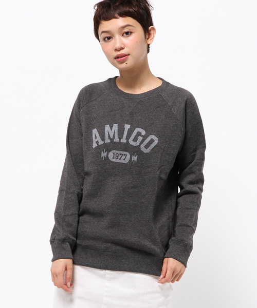 チチカカ（チチカカ）の「アミーゴスウェットクルー（スウェット・レディース・グレー/グリーン/チャコールグレー/オレンジ/オートミール/ブルー・MEDIUM/LARGE）」の19枚目の写真