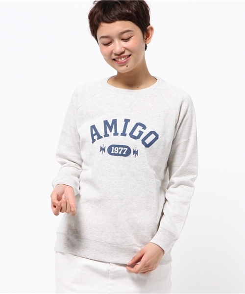 チチカカ（チチカカ）の「アミーゴスウェットクルー（スウェット・レディース・グレー/グリーン/チャコールグレー/オレンジ/オートミール/ブルー・MEDIUM/LARGE）」の21枚目の写真