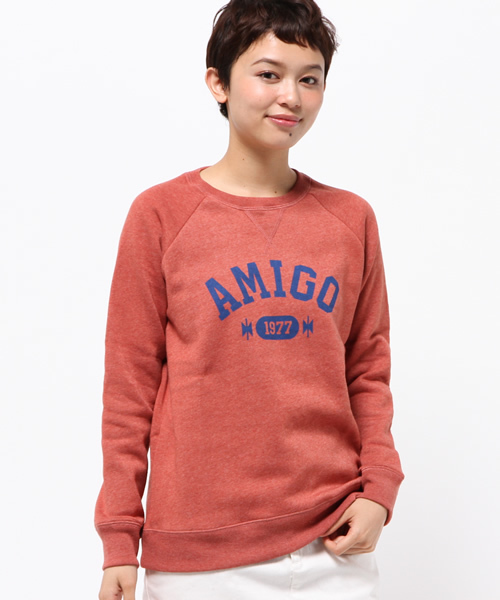 チチカカ（チチカカ）の「アミーゴスウェットクルー（スウェット・レディース・グレー/グリーン/チャコールグレー/オレンジ/オートミール/ブルー・MEDIUM/LARGE）」の17枚目の写真