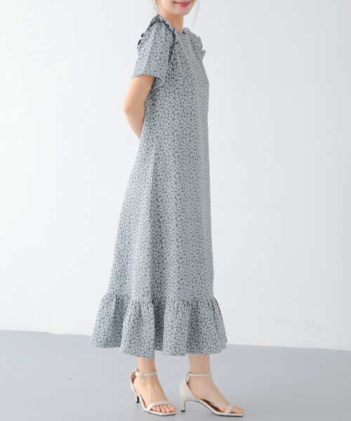 ZOZO限定商品】フラワージャガードロングワンピース（ワンピース