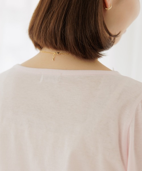 flower(フラワー)の「エターナルリボンネックレス(ネックレス・レディース・ゴールド・FREE)」の7枚目の写真