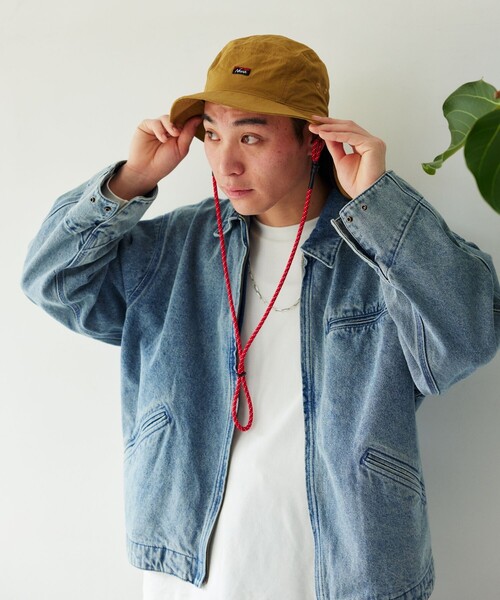 ナンガ　NANGA ナイロンタッサー サンシェードハット　フリークスストア NANGA（ナンガ）の「NANGA × FREAK'S STORE/ナンガ × フリークス