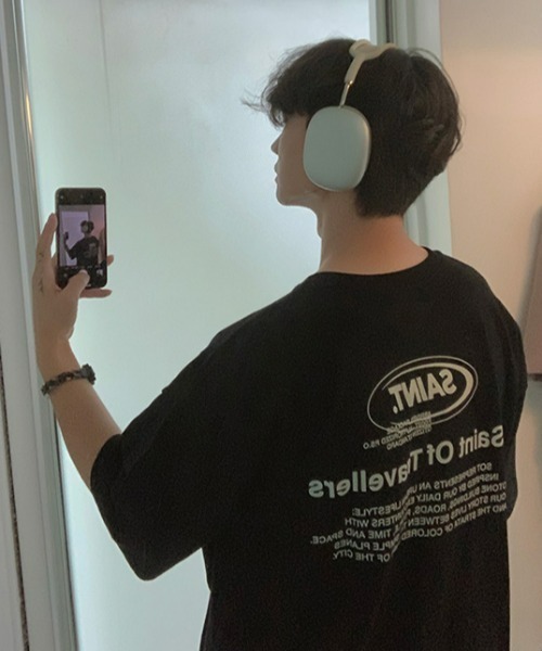 ASCLO(エジュクロ)の「ASCLO Pleddy SAINT Short Sleeve T Shirt(Tシャツ/カットソー・メンズ・ブラック/ホワイト・FREE)」の2枚目の写真