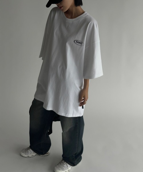 ASCLO(エジュクロ)の「ASCLO Pleddy SAINT Short Sleeve T Shirt(Tシャツ/カットソー・メンズ・ブラック/ホワイト・FREE)」の9枚目の写真
