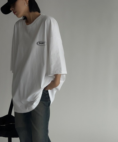 ASCLO(エジュクロ)の「ASCLO Pleddy SAINT Short Sleeve T Shirt(Tシャツ/カットソー・メンズ・ブラック/ホワイト・FREE)」の7枚目の写真