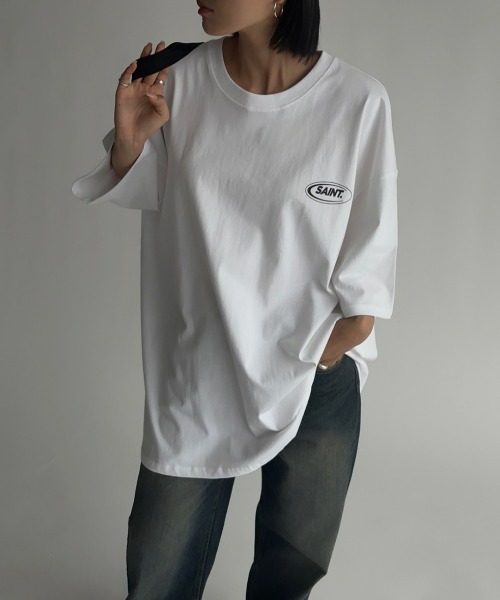 ASCLO(エジュクロ)の「ASCLO Pleddy SAINT Short Sleeve T Shirt(Tシャツ/カットソー・メンズ・ブラック/ホワイト・FREE)」の18枚目の写真