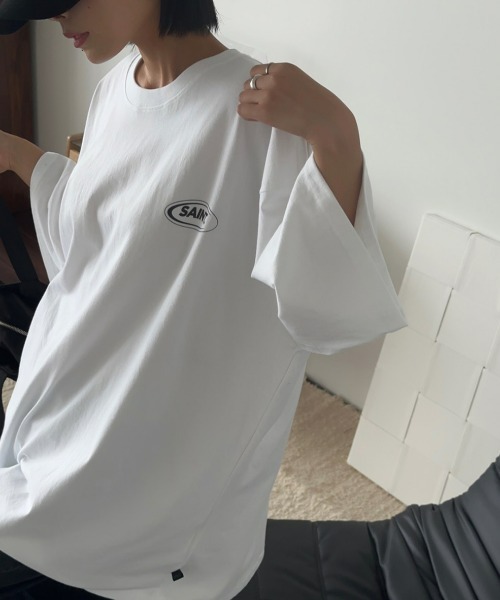 ASCLO(エジュクロ)の「ASCLO Pleddy SAINT Short Sleeve T Shirt(Tシャツ/カットソー・メンズ・ブラック/ホワイト・FREE)」の15枚目の写真