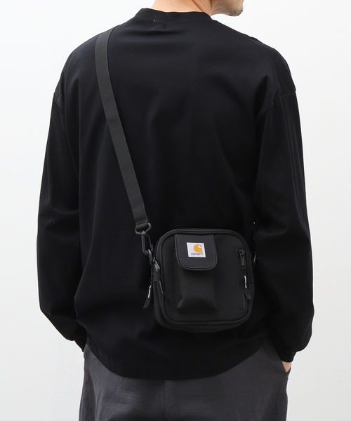 Carhartt WIP(カーハートダブリューアイピー)の「【CARHARTT WIP / カーハート ダブリューアイピー】ESSENTIALS BAG SMALL(ショルダーバッグ・メンズ・ブラック・FREE)」の5枚目の写真