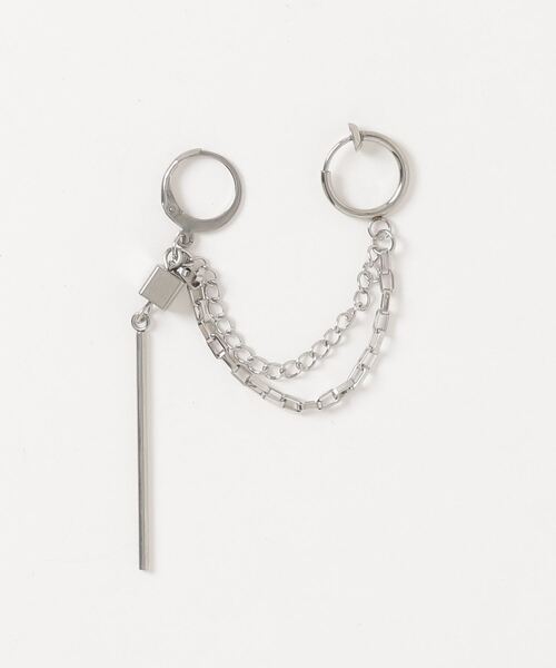 SILVER BULLET(シルバーバレット)の「『SBLTR』ユニセックス デザインピアス(片耳)(ピアス(片耳用)・レディース・シルバー系その他/シルバー系その他2/シルバー系その他3/シルバー系その他4・FREE)」の5枚目の写真