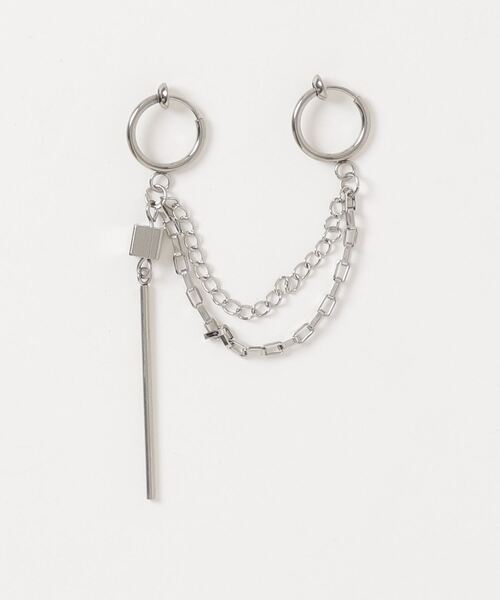 SILVER BULLET(シルバーバレット)の「『SBLTR』ユニセックス デザインピアス(片耳)(ピアス(片耳用)・レディース・シルバー系その他/シルバー系その他2/シルバー系その他3/シルバー系その他4・FREE)」の6枚目の写真