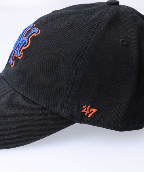 47_（フォーティセブン）の「【47】ＭＥＴＳ ４７ＣＬＥＡＮ ＵＰ メッツ ベースボールキャップ（キャップ・メンズ・ブラック・フリー）」の9枚目の写真