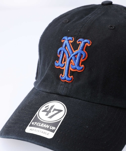 47_（フォーティセブン）の「【47】ＭＥＴＳ ４７ＣＬＥＡＮ ＵＰ メッツ ベースボールキャップ（キャップ・メンズ・ブラック・フリー）」の8枚目の写真