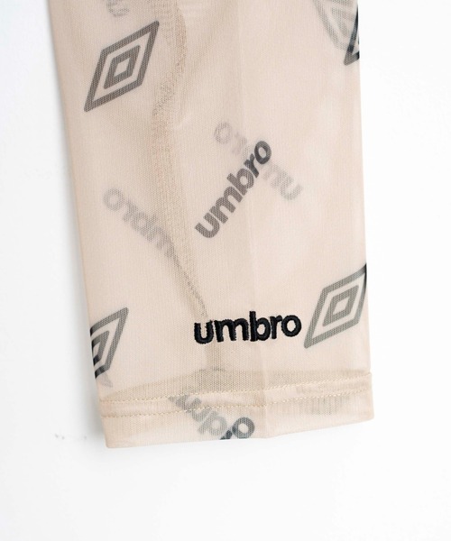 UMBRO(アンブロ)の「∴WEGO/別注UMBROロゴシアーロンT(Tシャツ/カットソー・レディース・ベージュ/ブラック・FREE)」の11枚目の写真