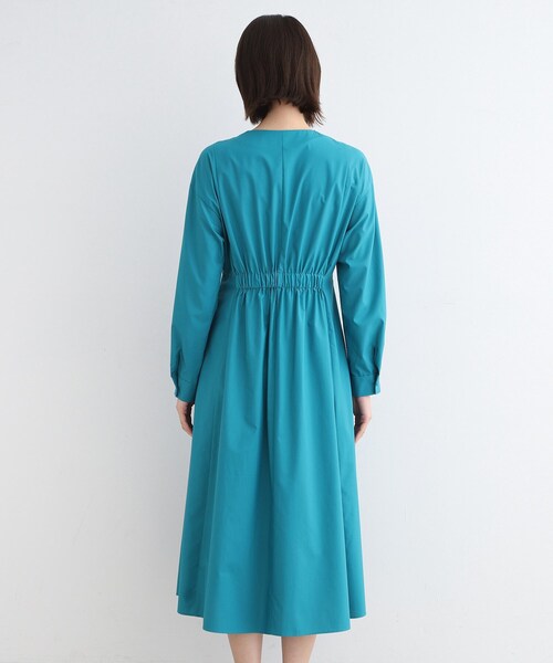 送料無料！天の川羽衣ワンピース風スタイ(ブルー) ふわかるワンピ】2WAYリボンシアーワンピース | Jena espace