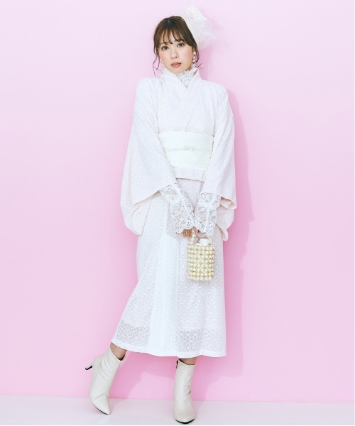 marun（マルン）の「＜大きいサイズ＞ 帯留めにも使えるマルチWAYパール調ゴムベルト（選べる3サイズ）marun（ベルト・レディース・ホワイト・1/3/2）」の16枚目の写真