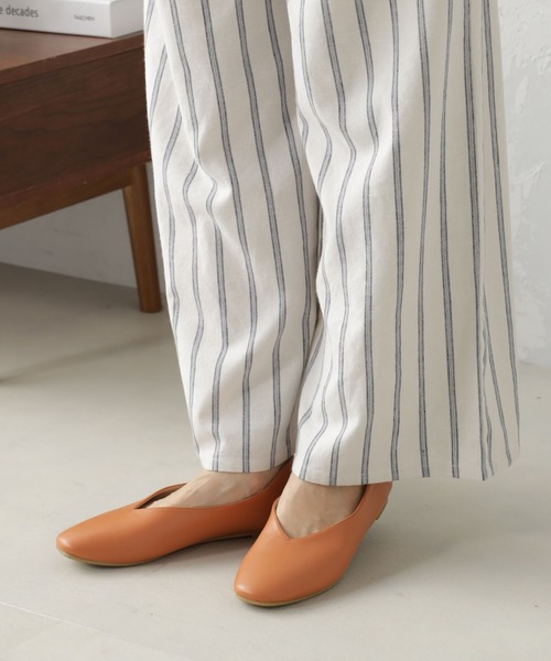 FOUND GOOD(ファウンドグッド)の「フラットパンプス(パンプス・レディース・グリーン系2/グレー系2/アイボリー/オレンジ系5/ベージュ/ブラック・XL/L/M/S)」の17枚目の写真