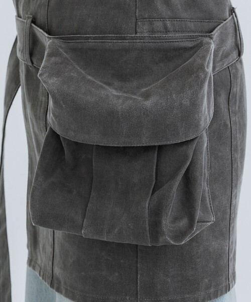 STUDIOUS(ステュディオス)の「【STUDIOUS/ステュディオス】ベルテッドミニスカート(スカート・レディース・ブラック/ダークグレー・FREE)」の10枚目の写真