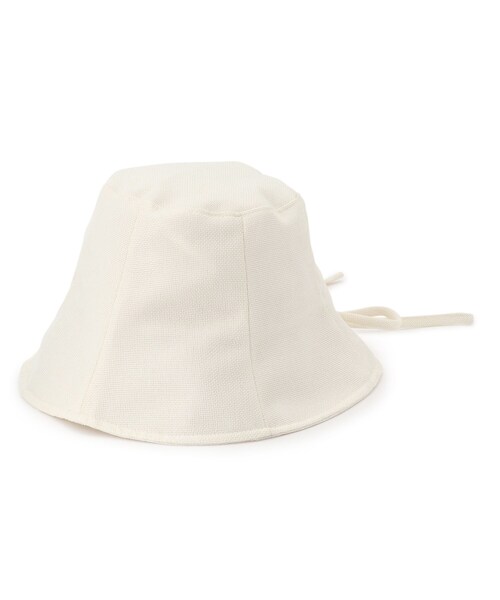 SHOO・LA・RUE(シューラルー)の「◆ジュート風ポニーテールハット(ハット・レディース・ベージュ/ブラック/オフホワイト・00)」の4枚目の写真