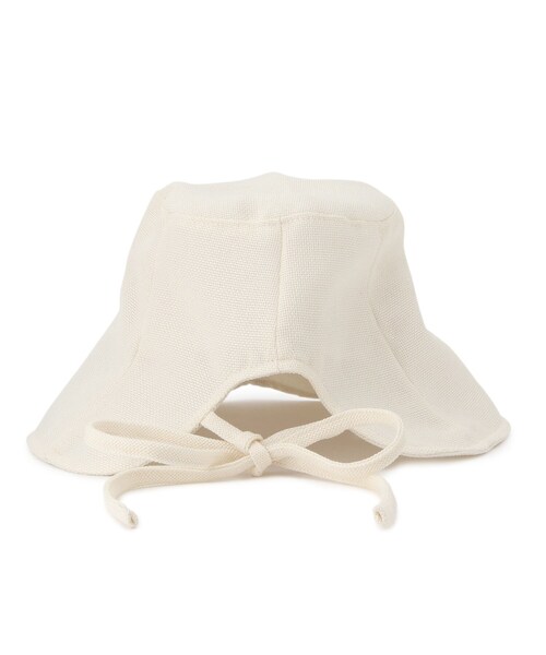 SHOO・LA・RUE(シューラルー)の「◆ジュート風ポニーテールハット(ハット・レディース・ベージュ/ブラック/オフホワイト・00)」の5枚目の写真